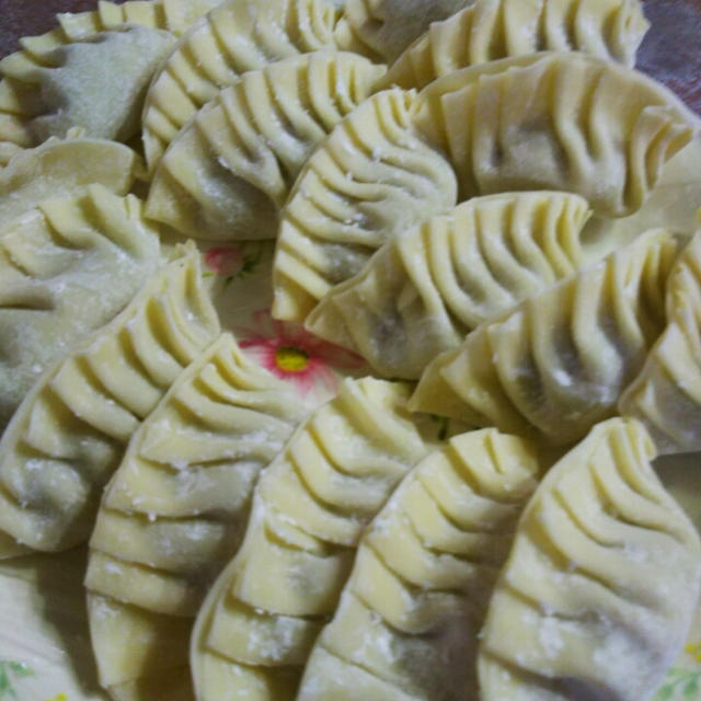 餃子は手づくりが好きです。