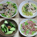キャベツとベーコンのコンソメバター味、他：野菜食日誌[193]-[196]