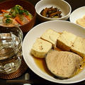 手軽にできる京都の味。「生節と豆腐の炊いたの」
