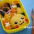 薄焼き卵で、ピカチュウのキャラ弁当☆ポケットモンスターのお弁当