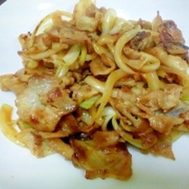 焼肉のタレでカリ豚オニオン