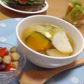 味噌バタースープとローズマリーポテト☆