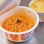 チキンラーメンナポリタンを食べました！＆湯切りしたスープで卵スープ