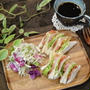 朝カフェ風★BLTサンドモーニングセット(簡略レシピ）