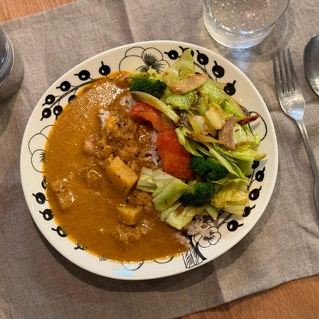 1人の雑ごはん レトルトカレーとパックご飯があればなんとかなる♪