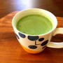 ケールで♡豆乳抹茶ラテ風＊今日は豆乳の日