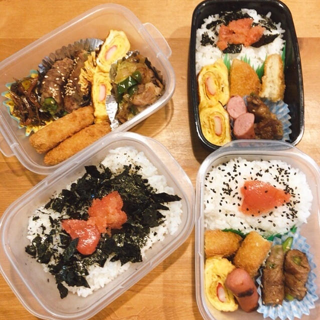 釣果で晩ごはん＆今日のお弁当(^^♪