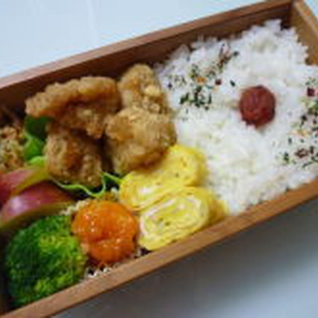 1月31日　鶏の唐揚げ弁当