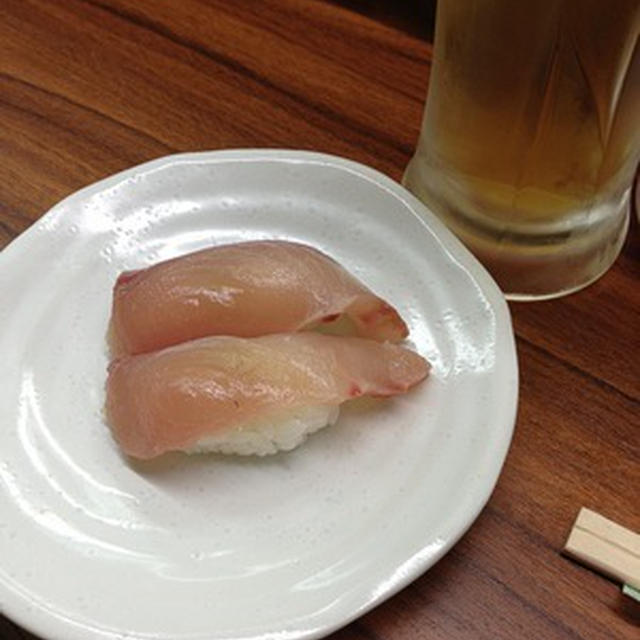 生野の商店街の立ち食い寿司「たっちゃん寿司」