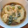 餃子スープ～「三食ごはん　山村編」の料理です♪