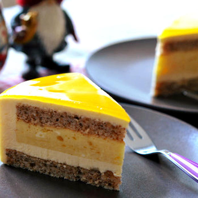 ホワイトチョコとパッションフルーツのムースケーキ By テンパさん レシピブログ 料理ブログのレシピ満載
