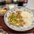 鯖✨と✨野菜✨の✨卵とじ炒め✨で✨朝ごはん✨