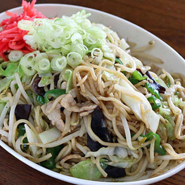 しばらくぶりの「中華焼きそば」