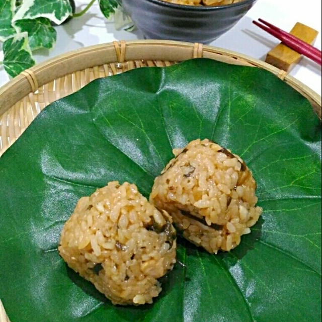 ふじっ子煮＆鶏肉！激旨☆炊き込みご飯／クックパッド「ガレット」「信玄餅」の検索1位になりました