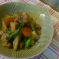 ごぼうと鶏肉の煮物