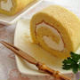 優しい味のきな粉ロールケーキ