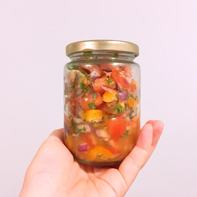 ヴィーガン🌱野菜たっぷりサルサ🍅Vegan🌱Loaded Veggie Salsa🍅