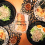 ストウブで『ハンバーグ』の献立。