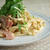 ベーコンとしめじのシンプル焼うどん