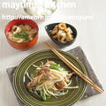 レンチンであっという間に作れる”野菜炒め”のお献立。