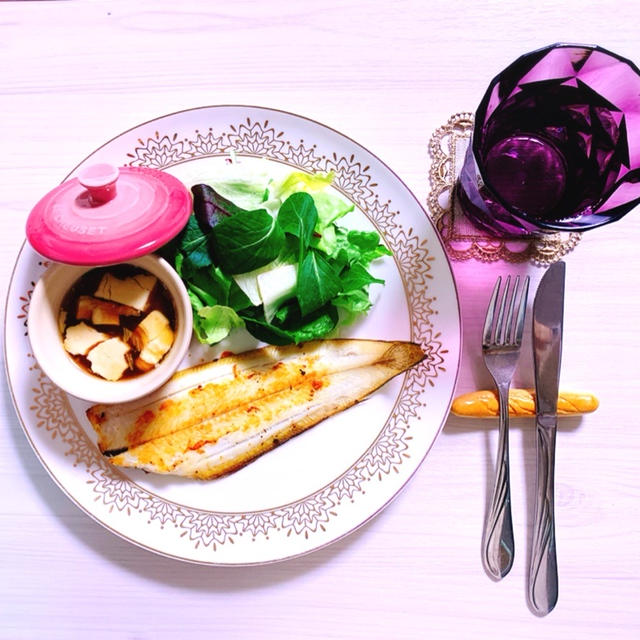 舌平目のムニエルでライザップご飯
