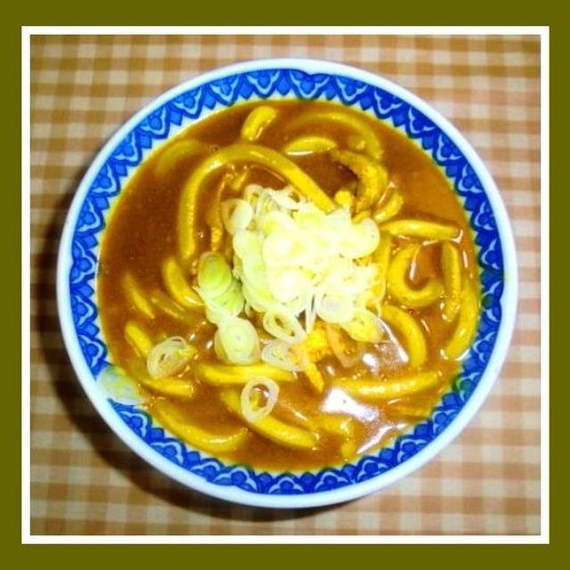 今夜は、カレーうどんと中華定食