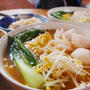 タイで作った海老ワンタン麺