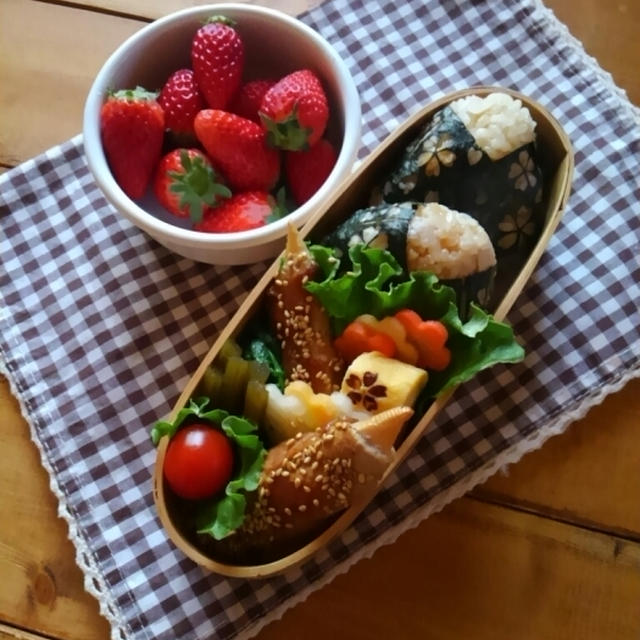 3.15 タケノコ肉巻きのお弁当&これはホワイトデー……なのか？ｗ