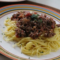 スパイス大使♪チーズとパセリたっぷり♪ボロネーゼパスタ☆彡