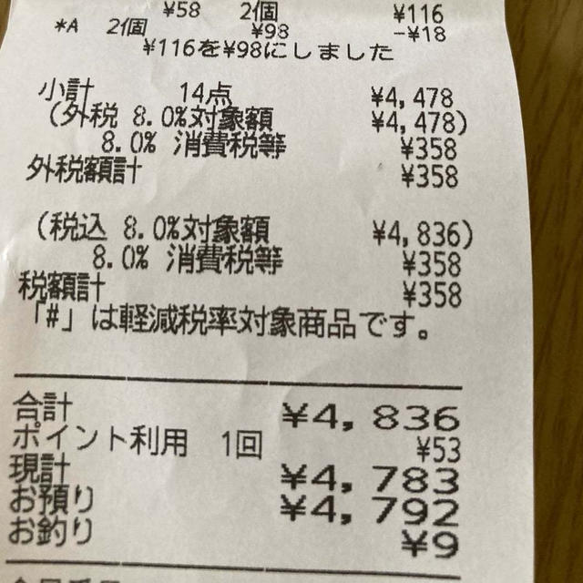 【9月分】まとめ買いしない我が家の食費と明日から色々値上げ