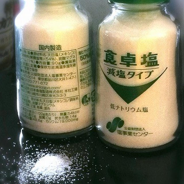 今春新発売！公益財団法人塩事業センター「食卓塩 減塩タイプ」