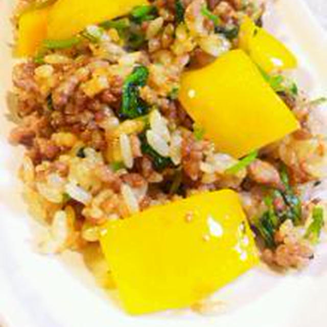 ☆挽き肉と野菜のアジアンライス☆