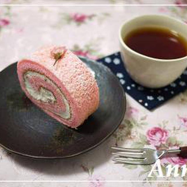☆桜のロールケーキ☆