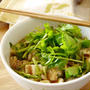 セリがたっぷり！鶏南蛮蕎麦