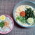 欲張って並べてはみたけれど・・・たっぷり生わかめ梅うどん♪・・♪