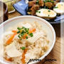 筍ごはんと豚の角煮風