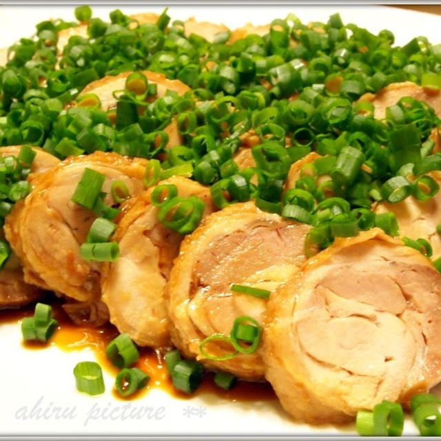 ahiruご飯　…鶏チャーシュー…
