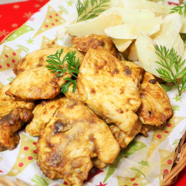カレーのルウでも作れちゃう！夏にぴったり♪タンドリーチキン