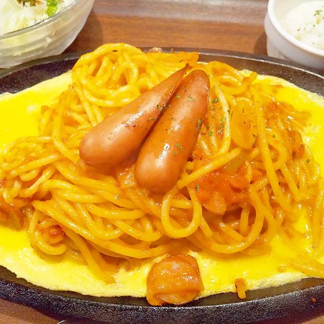 暖香☆鉄板ナポリタン！母キャッシュレスデビュー