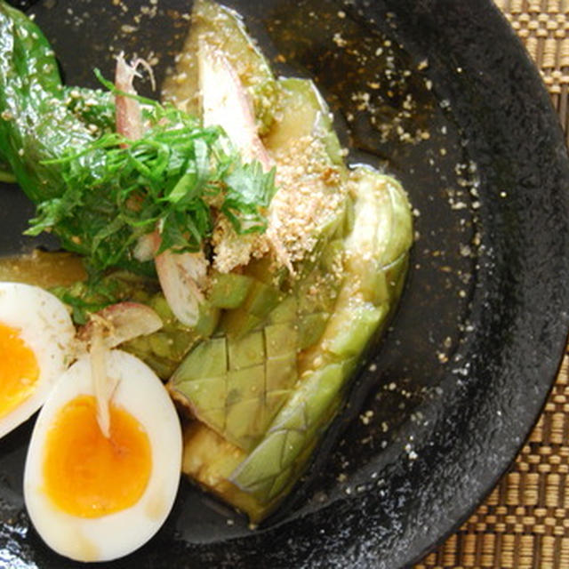 暑い夏に！トロッと茄子の焼きびたし