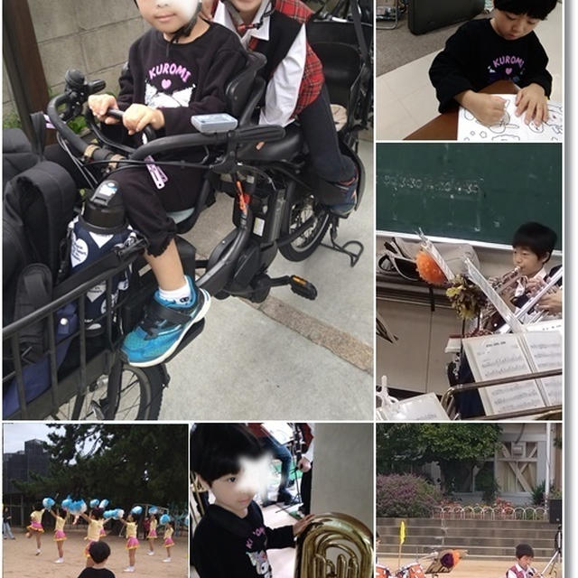 【育児日記】小２王子コルネットで初の大舞台✨地域の運動会は親子参加で楽しかった♪
