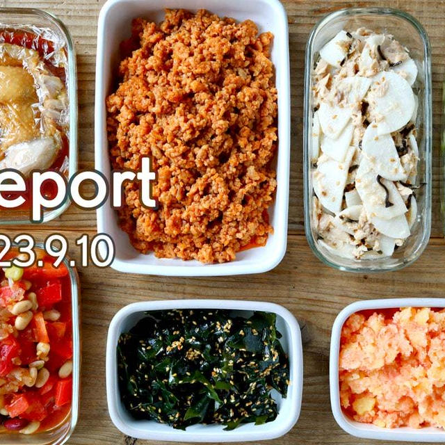 【70分で7品】【ラクチン料理】週末まとめて作り置き(2023/09/10)