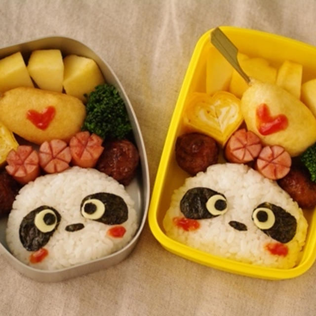 パンダの超簡単！弁当
