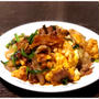 ジンたれ料理「中華風ニラ玉」