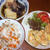 鶏胸肉のチーズピカタ＆豚肉とゴボウの混ぜご飯