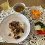 茄子と豚ミンチの甘味噌丼(レシピ)のお昼ご飯