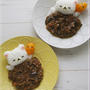お昼寝コリラックマのデコカレー＊キャラごはん