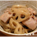 シャキっと鶏れんこんの梅しそぽん酢煮