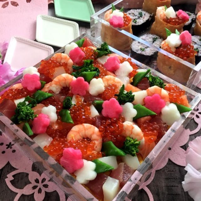 日曜日のお客様！おもてなしはひな祭りメニューで♪
