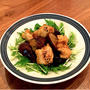 レンチン下ごしらえで簡単！茄子と鶏むね肉のポン酢炒めとシャキシャキ水菜